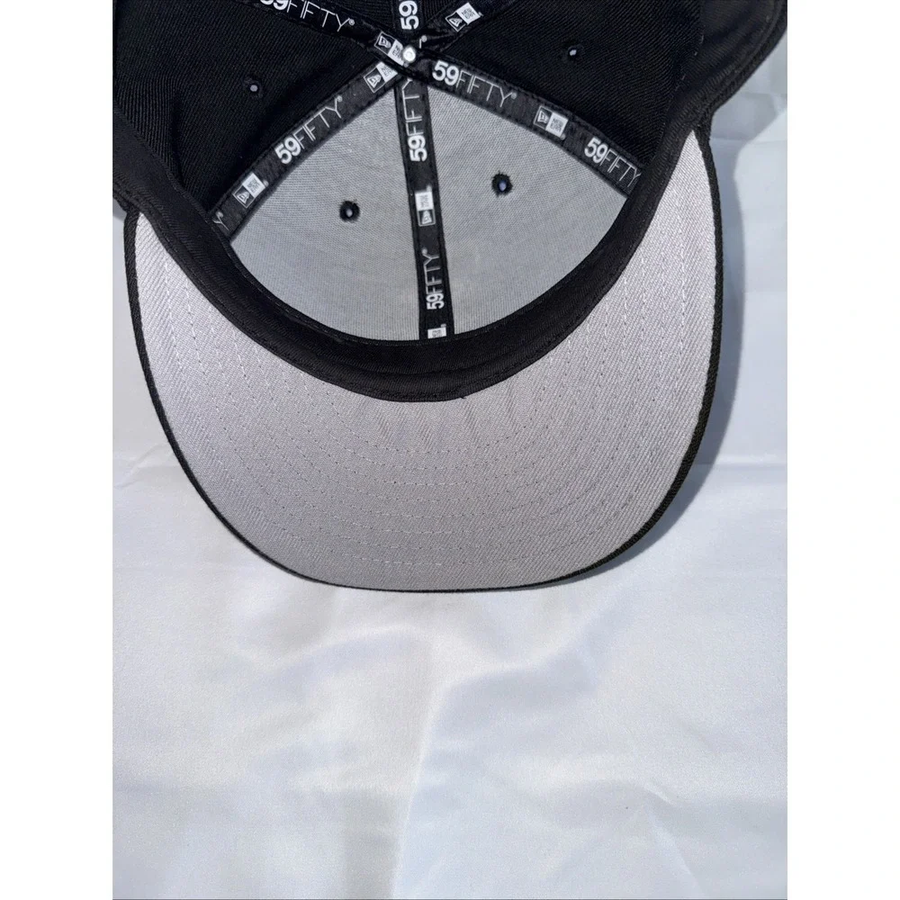 NWOT MLB - Los Angeles Anaheim Angels 59FIFTY Fitted New Era Cap - Black 7 1/8